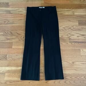 Betabrand | Yoga Pant Womens Large Black Bootcut Flare Classic Travel Minimalist